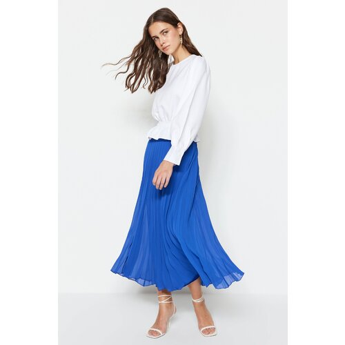 Trendyol Skirt - Navy blue - Maxi Slike