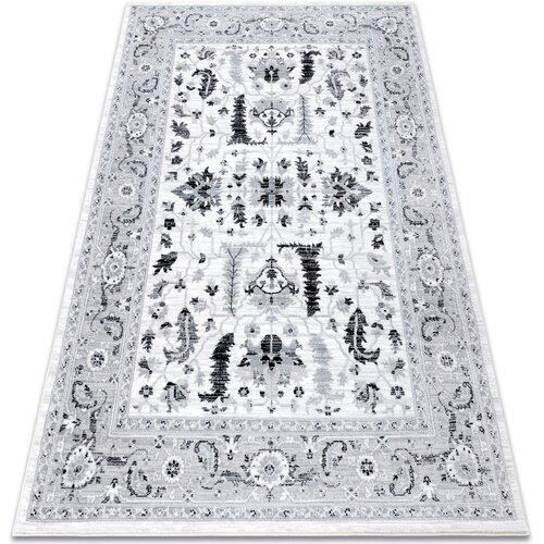 RugsX Preproge Preproga ARGENT - W7039 Cvetje siva / 160x220 cm Siva Cene