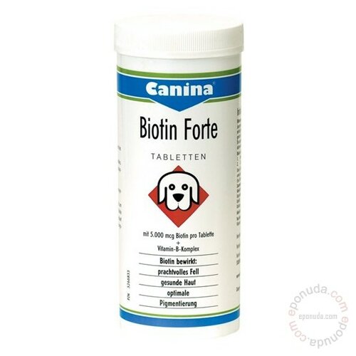 Canina Preparat za negu kože i krzna Biotin Forte Slike