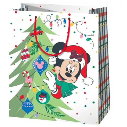 Cardex velika poklon vrećica sa božićnim uzorkom mickey mousea 40x56x20cm Cijene