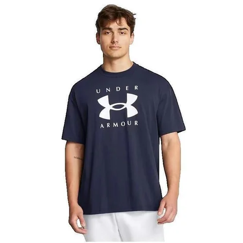 Under Armour Majice & Polo majice Ua Heavyweight Surdimensionné De Marque Modra