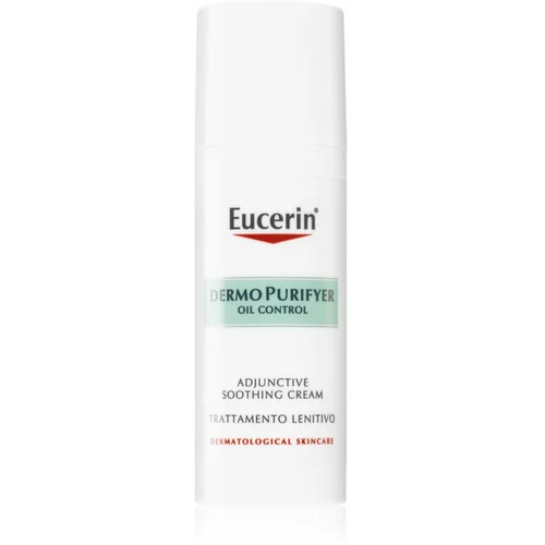 Eucerin DermoPurifyer Oil Control Adjunctive Soothing Cream dnevna krema za lice 50 ml za ženske