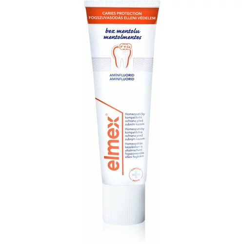 Elmex Caries Protection zobna pasta brez mentola 75 ml