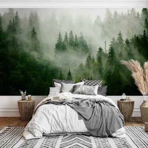  Foto tapeta - Mountain Forest (Green) 200x140 Standard Cene