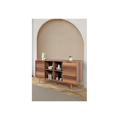 Hanah home komoda s ladicama, smeđa Slike
