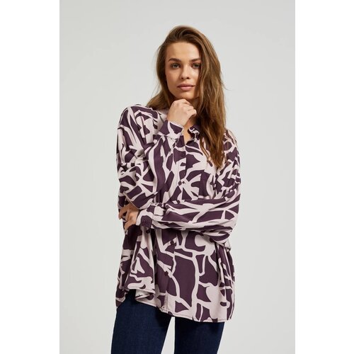 Marisse Women's Shirt Z-Ko-4526 D.Violet Cene