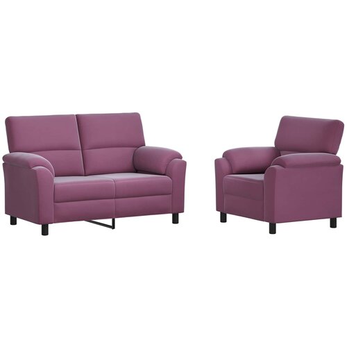  Set sofe 2 pcs Ljubičasta Bar&amp;scaron;un Slike
