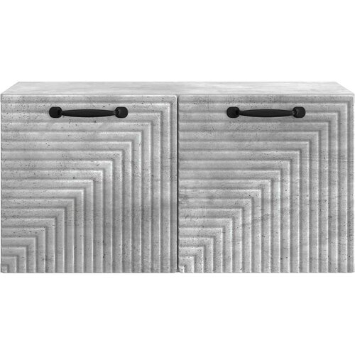  ormar za zid Zidne Betonska siva 59,5 x 31 x 30 cm Slike