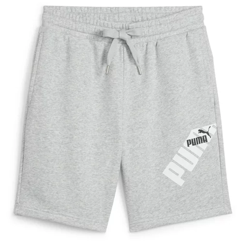 Puma Sportske hlače 'POWER' siva melange / crna / bijela