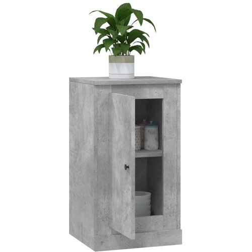 Komoda siva boja betona 37,5x35,5x67,5 cm od konstruiranog drva Slike