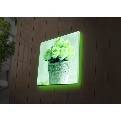 Wallity Slika sa LED osvetljenjem 4040DACT-37, 40x40 cm Cene