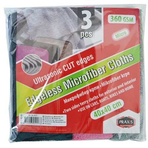 Praxis Mikrofiber krpa ultrasonic 3 kom Cene