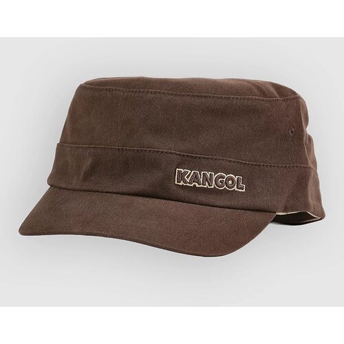 Kangol Cotton Twill Army Kapa s &amp;scaron;iltom brown Slike