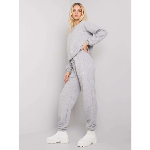 RUE PARIS Sweatpants-RV-DR-7445.03X-gray Slike
