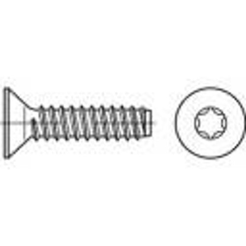Toolcraft 149859 vijci s upu&scaron;tenom glavom za lim 4.2 mm 70 mm T-profil čelik galvansko pocinčani 250 St. Cijene