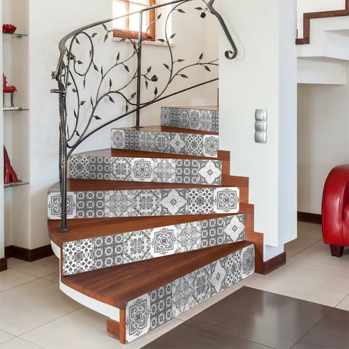 Ambiance set od 2 naljepnice za stepenice Marrakech, 15 x 105 cm