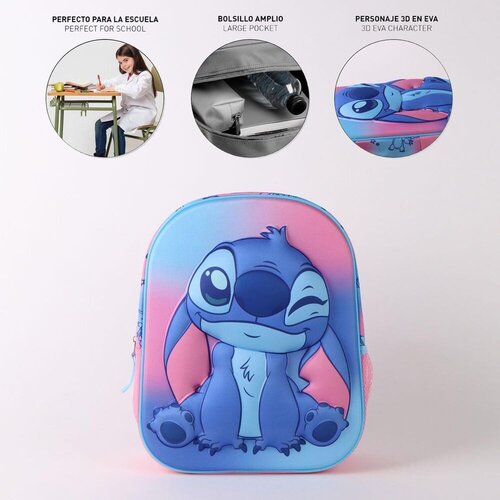 Disney Stitch Mochila 3D Stitch Disney 30 cm Slike