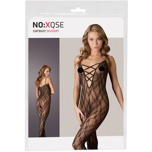 NO:XQSE / - Čipkasti seks kombinezon - L/XL Slike
