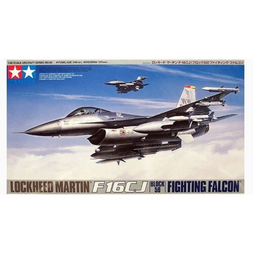 Tamiya 1:48 F-16CJ Fighting Falcon Lockheed Mar Cene