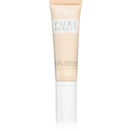 Astra Make-up pure beauty bb cream vlažilna bb krema odtenek 02 light 30 ml Cene