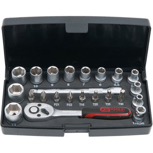 Ks Tools Mini Set Nastavkov 23 Kosov 1/4", (21070975) Cene