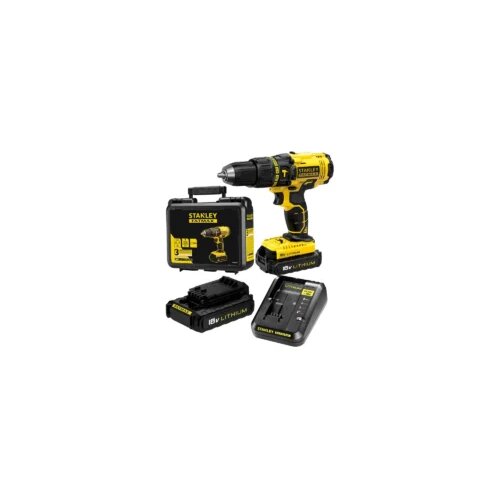 Stanley aku udarna bu&amp;scaron;ilica bez četkica 18V 1,3Ah FMC626C2K Kit Slike