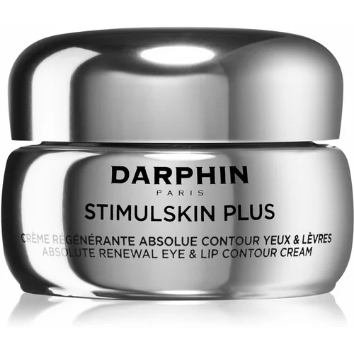 Darphin Stimulskin Plus Absolute Renewal Eye & Lip Contour Cream krema za regeneraciju za područje oko očiju i usana 15 ml