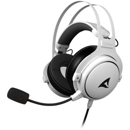 Sharkoon Slu&scaron;alice sa mikrofonom gaming Skiller SGH50 White Cijene