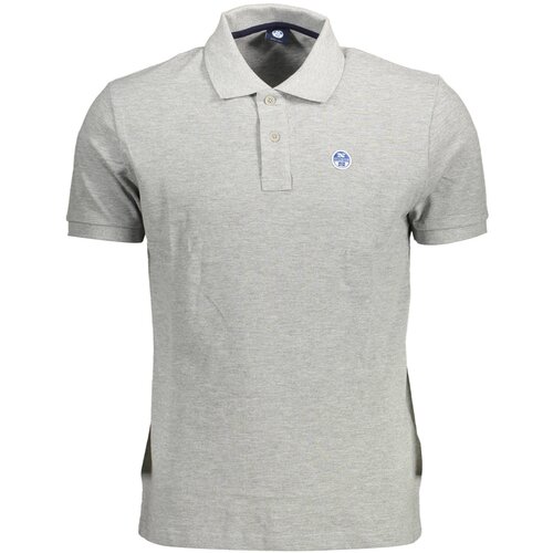 North Sails MEN&amp;amp;#39;S SHORT SLEEVE POLO GREY Slike