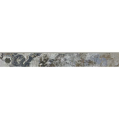 x Robna ploščica Bagdad (7,3 x 59,2 cm, siva, glazirana)