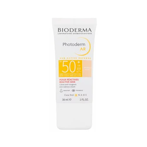 Bioderma photoderm ar anti-redness cream vodoodporna zaščita pred soncem za obraz za vse tipe kože 30 ml unisex