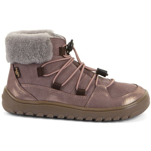 Froddo čevelj gležnjar - membrana G3110283 BAREFOOT UP FURRY TEX podloženi D pink/gold 32 Slike
