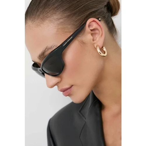 Chiara Ferragni Sunčane naočale za žene, boja: crna
