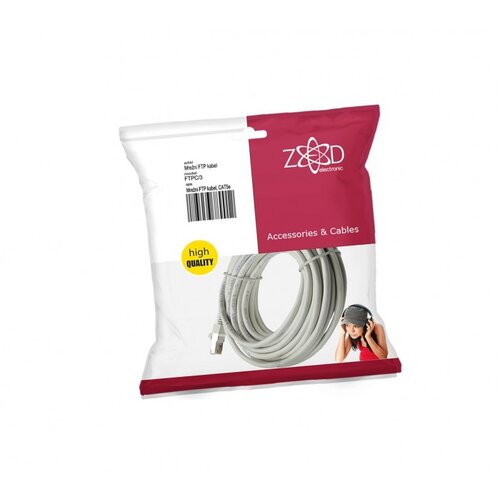 ZED electronic mrežni FTP kabl, CAT5E, 3M Cijene