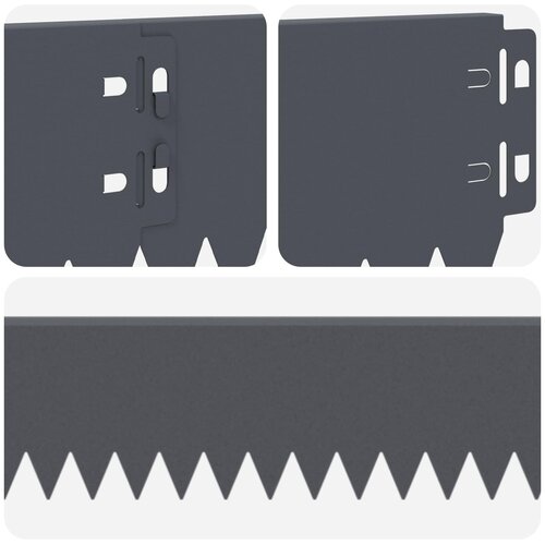  Ograda oko Travnjaka 30 pcs 103 x 10 cm Čelik Antracit Slike