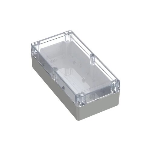 TRU COMPONENTS 6U07241208437 TC-13865180 industrijsko kući&scaron;te 240.2 x 120.1 x 75.1 ABS-PC svijetlosiva, prozirna 1 kom. Cijene