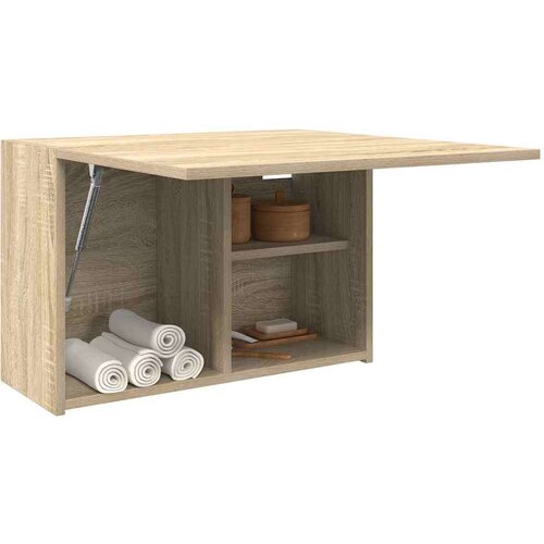 vidaXL Kupaonski zidni ormarić sonoma hrast 60x25x40 cm izrađeno drvo Cene