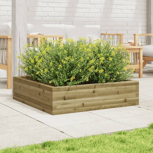  Vrtna sadilica 90 x 90 x 23 cm od impregnirane borovine Slike