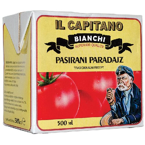 Il Capitano Pasirani paradajz, Brik, 500ml Cene