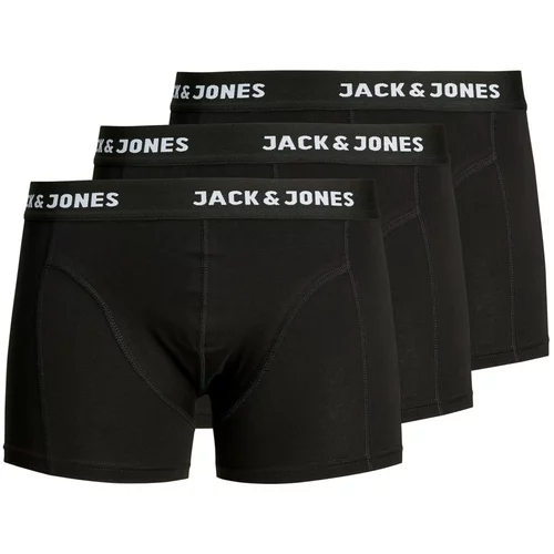 Jack & Jones Anthony Oprijete boksarice 3 Piece Črna
