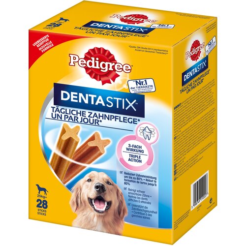 Pedigree Dentastix dnevna nega zob - Multi pakiranje (28 kosov) za velike pse (>25 kg) Cijene