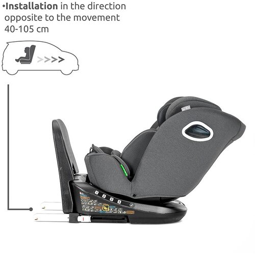 Lorelli AURIGA autosjedalica i-Size Isofix 360 40-150 cm, Black Slike