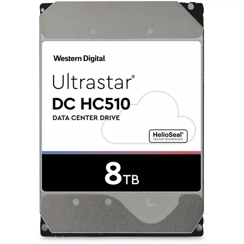 Wd HGST/8TB SATA 3 6GB/s 256MB 7200 ULTRASTAR DC HC320 7K8 512e