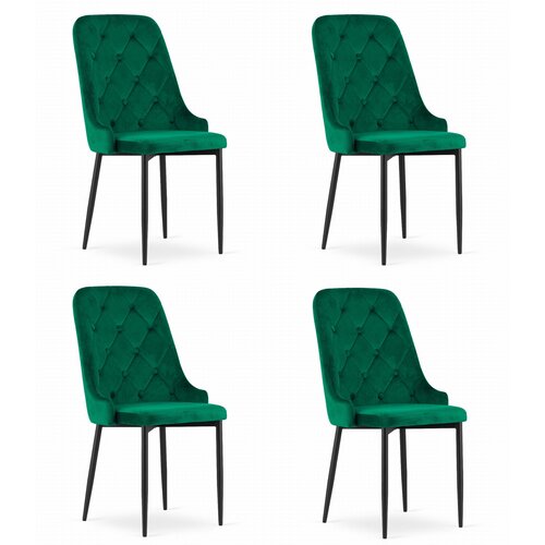 Brandless Stol CAPRI - zelen x 4, (22030564) Slike
