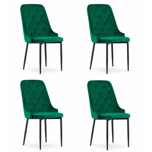 Brandless Stol CAPRI - zelen x 4, (22030564) Brandless Stol CAPRI - zelen x 4, (22030564)