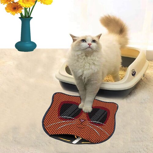 WALLXPERT Kdkafa0234 multicolor cat litter mat Cene