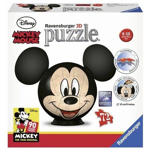Ravensburger 3D puzzle - Mickey - 72 dela Slike