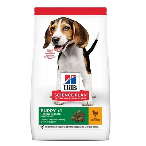 Hills science plan hrana za štence srednjih rasa medium puppy 12kg Slike