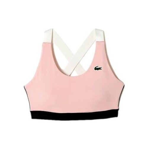 Lacoste Majice &amp;amp; Polo majice TOP DEPORTIVO ROSA MUJER IF4923 Rožnata Slike