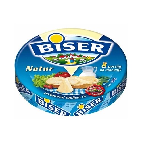 Mlekoprodukt Topljeni sir BISER natur 140g Cene